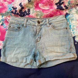 BDG light wash Jean shorts
